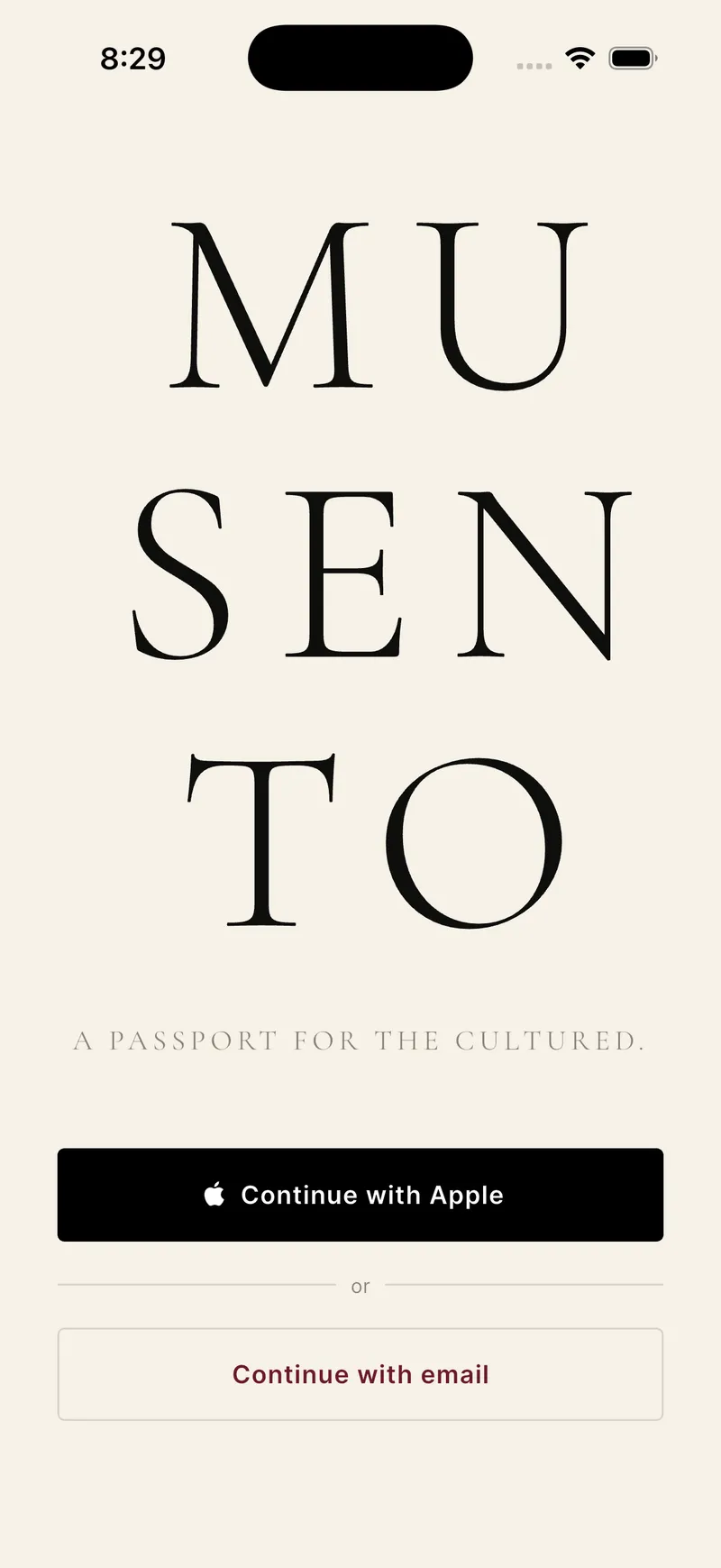 Musento — Letterboxd for museums. Log every visit, earn points, and race friends up the leaderboard.